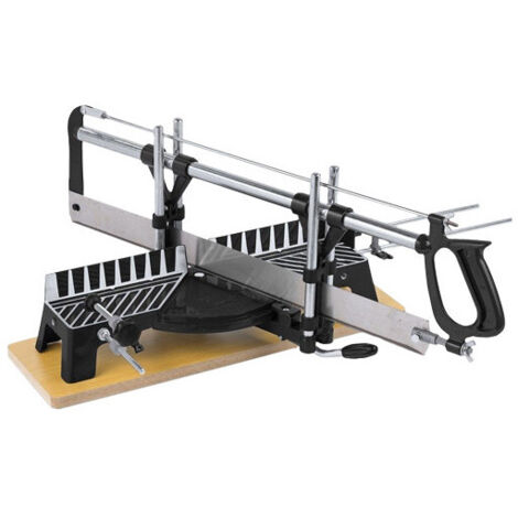 Sierra angular con hoja de 550 mm para marcos y molduras – Brixo