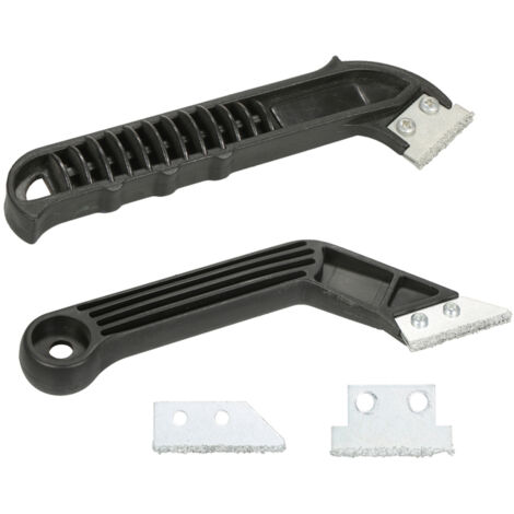 Sierra angular profesional para juntas de azulejos, ideal para la rápida eliminación de lechada y la limpieza de azulejos, 5,7" + 8".