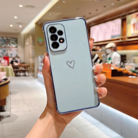 Sierra Blue, Schutzhülle für Samsung Galaxy S22 5G, stoßfeste, flexible Silikonhülle