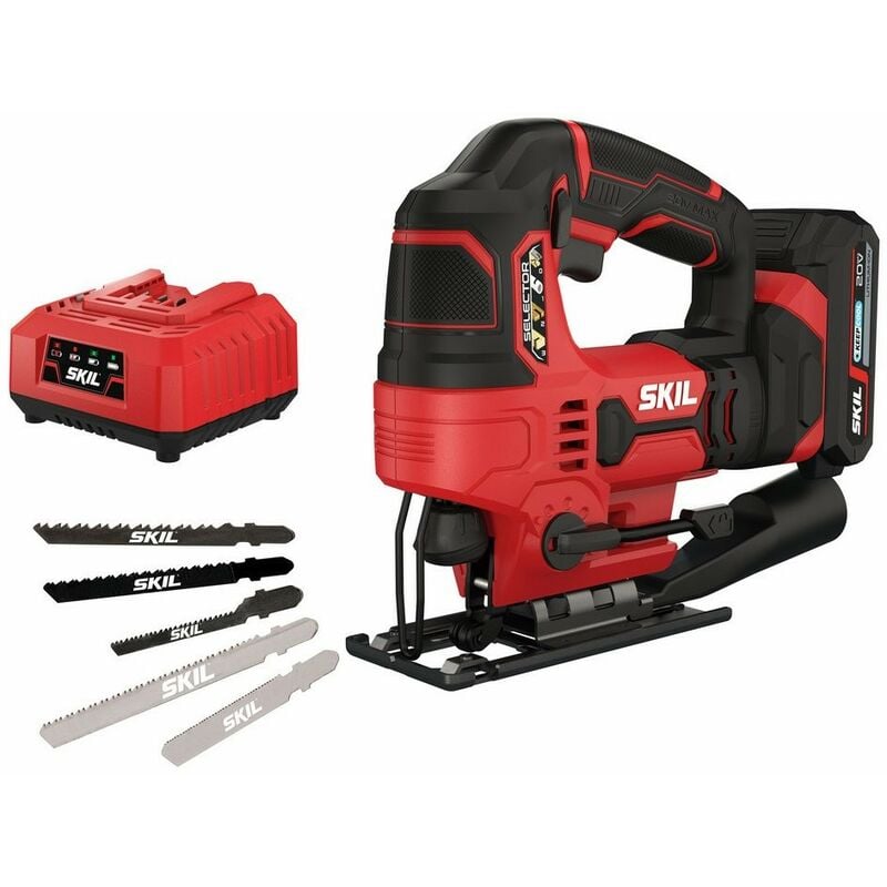 

SW1E 3420AA Sierra de calar a bateria 20v con bateria 2,5Ah - Skil