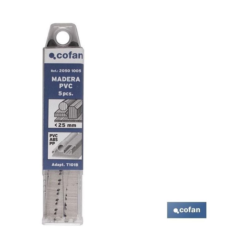 

Sierra calar 5pcs t101br hcs 75x25 maderaplast
