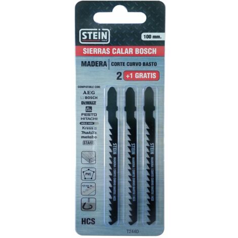 SIERRA CALAR STEIN MADERA BOSCH CORTE CURVO LIMPIO 75MM
