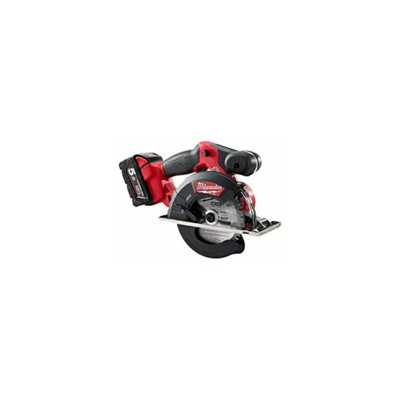 

Milwaukee 4933459193 Metal Sierra Circular M18 fmcs de 502 X con 2 x 5,0 Ah Batería en HD de Caja (Fuel), 18 V, Red