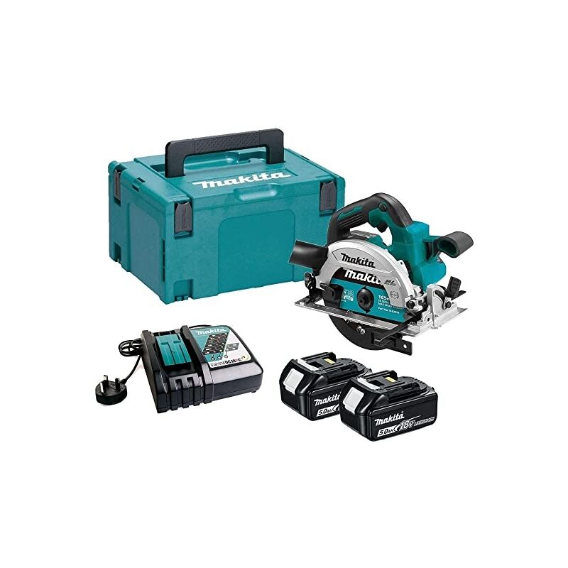 

Makita - Sierra circular 18V LXT 5.0Ah 165mm DHS660RTJ