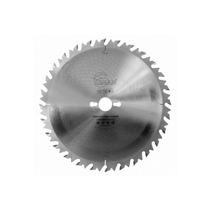 

Leman - Hoja de sierra circular 200x30 mm 18 dientes con antiretroceso
