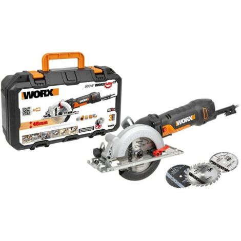 Sierra Circular Compacta de 120mm - 500W Worx Wx439