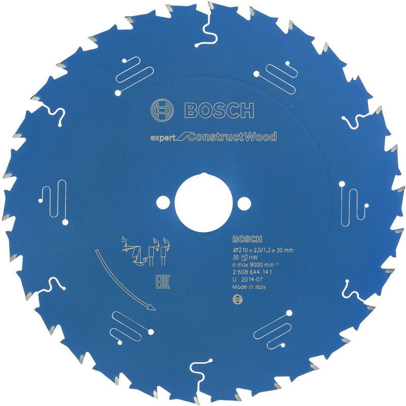 

BOSCH 2608644141 Hoja De Sierra Circular Expert ConstrucWood H 210x30-30