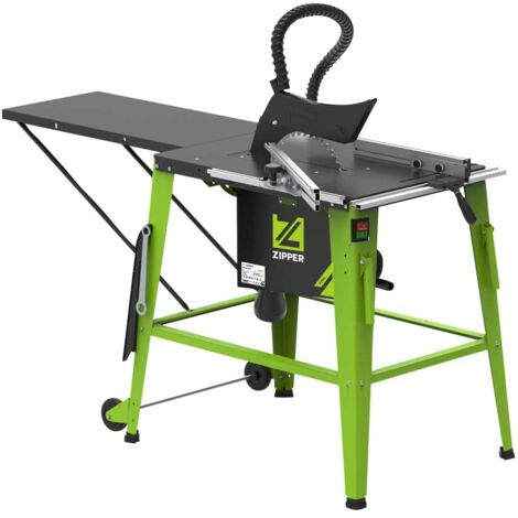 Sierra circular de mesa 230v 2000w con disco de 315 mm Zipper zi-ts315-230
