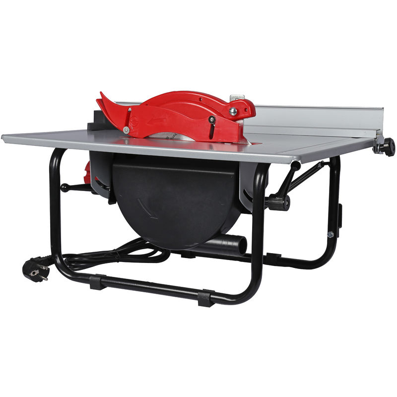 

Sierra circular de mesa 600 W Inclinable 0-45° Hasta 2950 r/min Con tope-guía ajustable 2950r/min