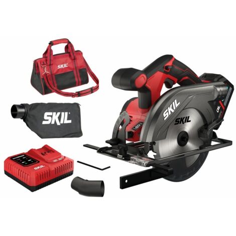 Sierra circular inalámbrica 18V 4 Ah Skil