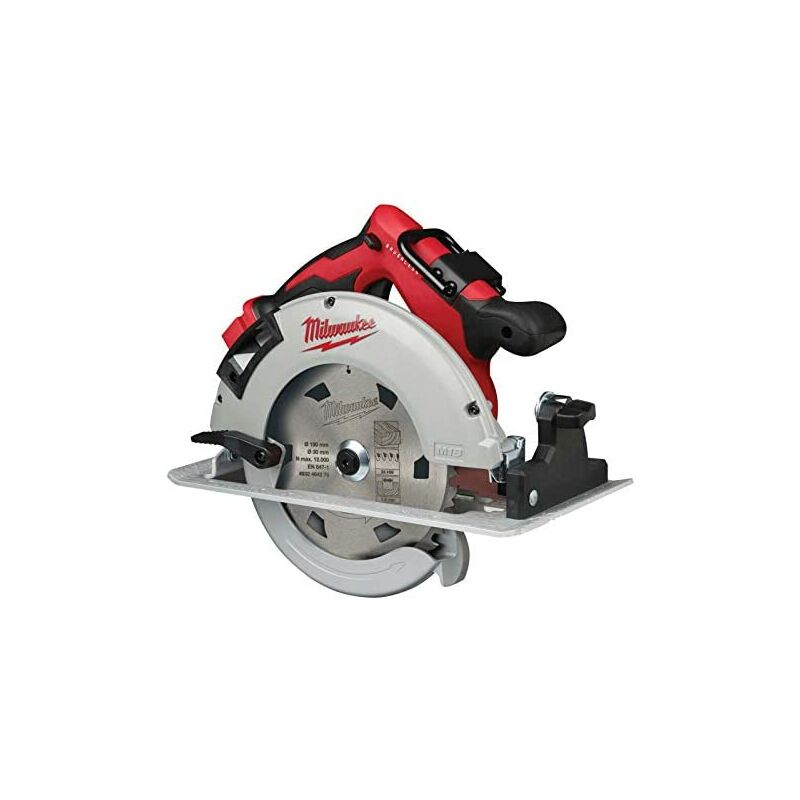 

Milwaukee - 4933464589 M18 Blcs66/0-Sierra Circular de Mano inalámbrica (18 V, sin batería ni Cargador), Rojo