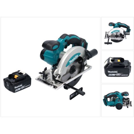 Sierra circular Makita DHS661ZU 18V LXT 165mm AWS