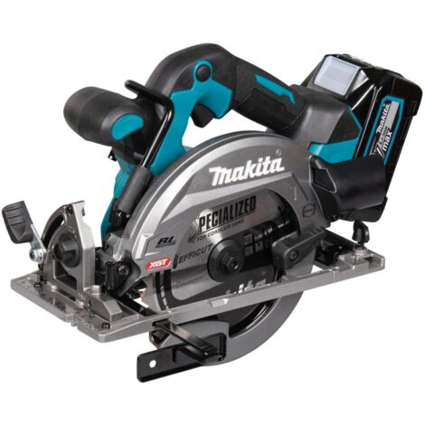 Sierra circular portátil sin cable Makita XGT 40 V max - 5.200 rpm - 165 mm