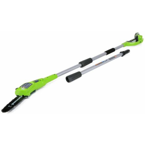 Sierra con vara 24 V batería no incl G24PS20 20 cm 2000107 Greenworks
