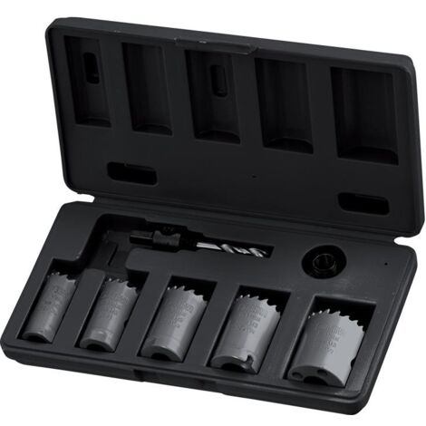 Sierra corona bimetalica serie 22-38 mm para reparador Fervi 0278/005s