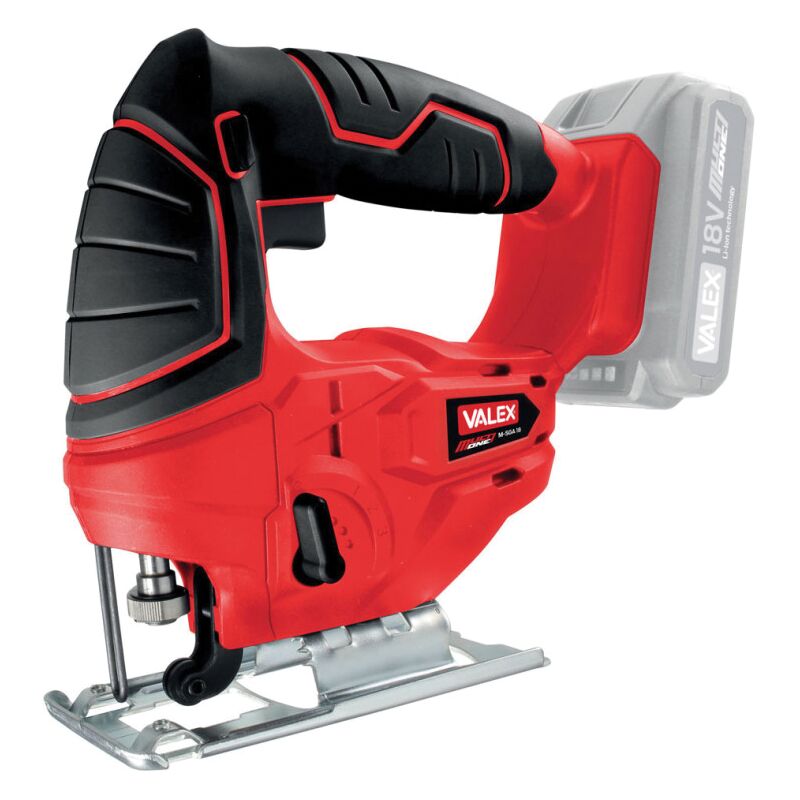 Valex - Sierra de calar 18V Corte Madera Plástico Metal Velocidad variable