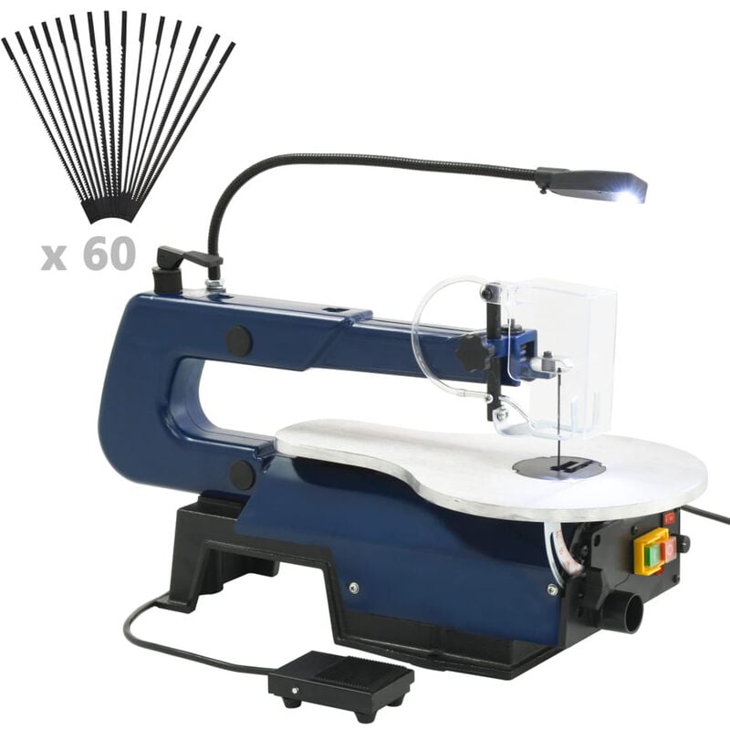 

Happyshopping - Sierra de calar electrica con pedal y luz LED 125 W