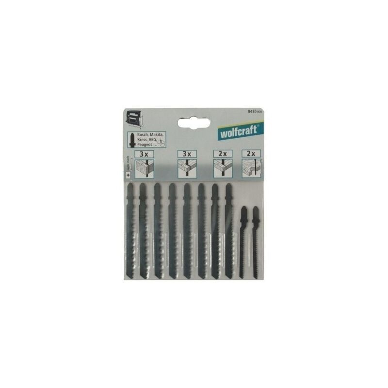 

Hoja Sierra Calar Madera Vastago'T' 10Pz 5 Pz - Wolfcraft