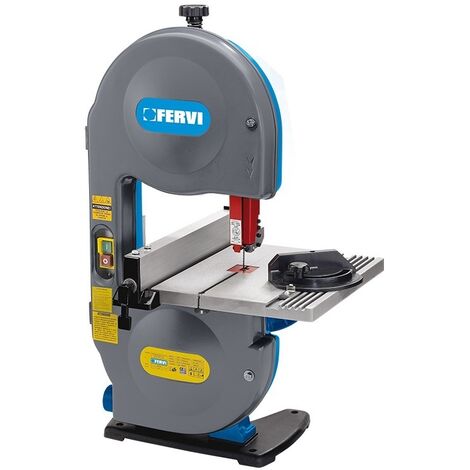 Sierra de cinta para madera de sobremesa de 350 W Fervi 0717A