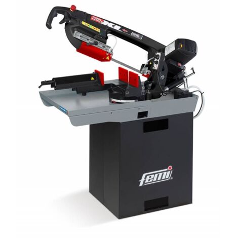 Sierra de cinta para metal estacionaria FEMI con descenso automático - Ø de corte máx. 175 mm - 2200DAXL