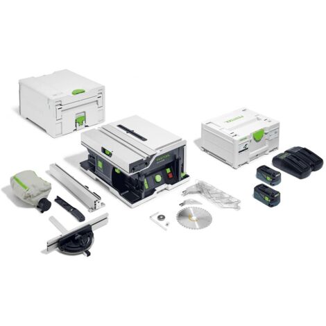 Sierra de mesa circular sin cable FESTOOL CSC SYS 50 EBI-Plus - 577374