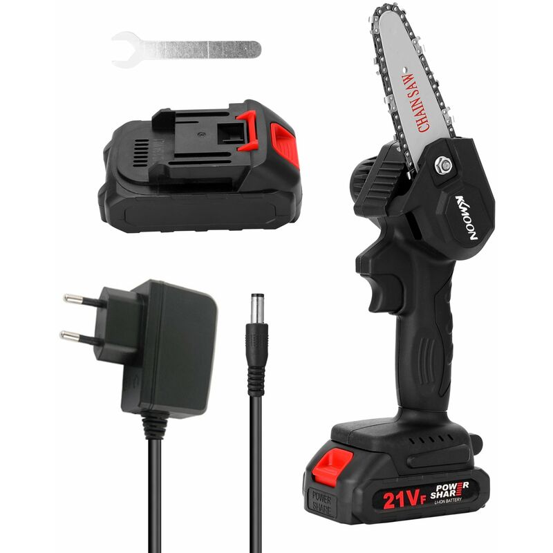 

Sierra de poda electrica portatil 2 baterias, 1 cargador - Kkmoon
