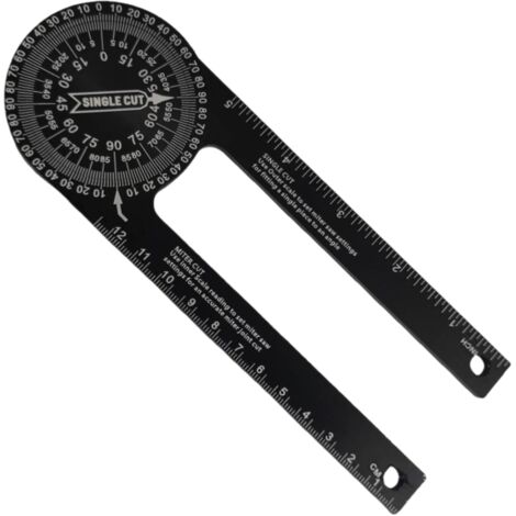 Sierra ingletadora de aleación de aluminio de 7 pulgadas resistente a la corrosión – Transportador de precisión para carpinteros y fontaneros.