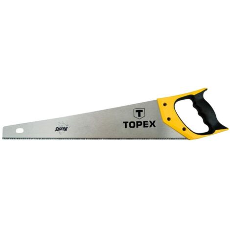 Sierra manual Topex shark hoja acero 450 mm 11 TPI