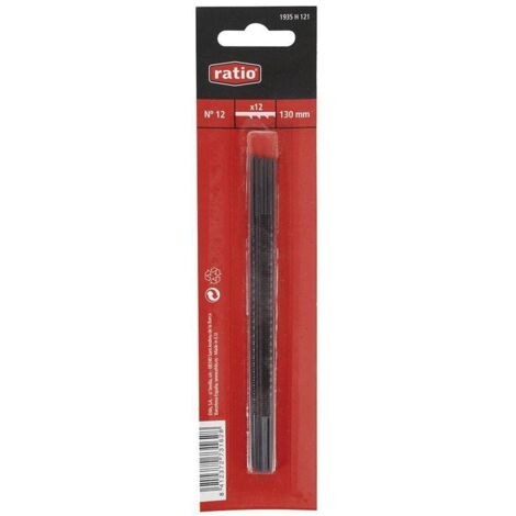 Sierra marquetería Ratio 130 mm 12 sierras - talla Nº 4