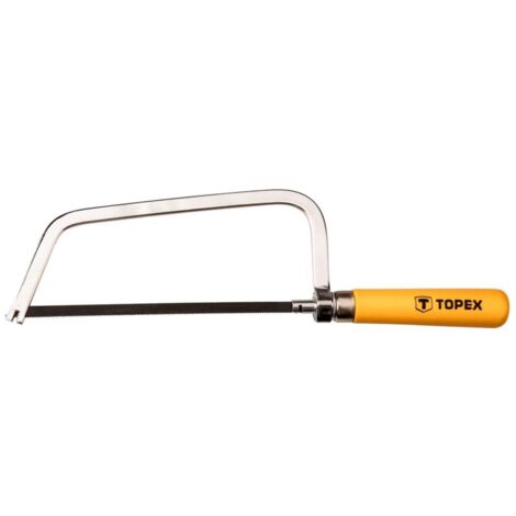 Sierra para metal TOPEX 150 mm: corte preciso, mango ergonómico