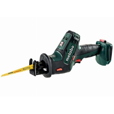 Sierra sable 18V METABO SSE 18 LTX COMPACT - maquina nueva + maletin Metabox - 602266840