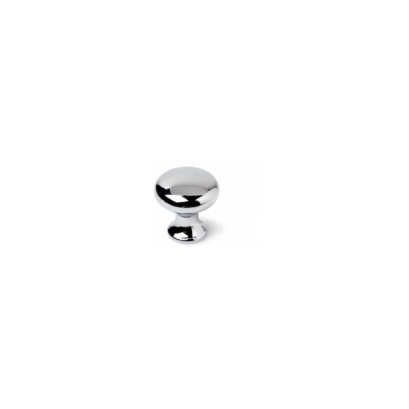 

Pomo Redondo Oval Zamak 20 Mm Cromo Brillo