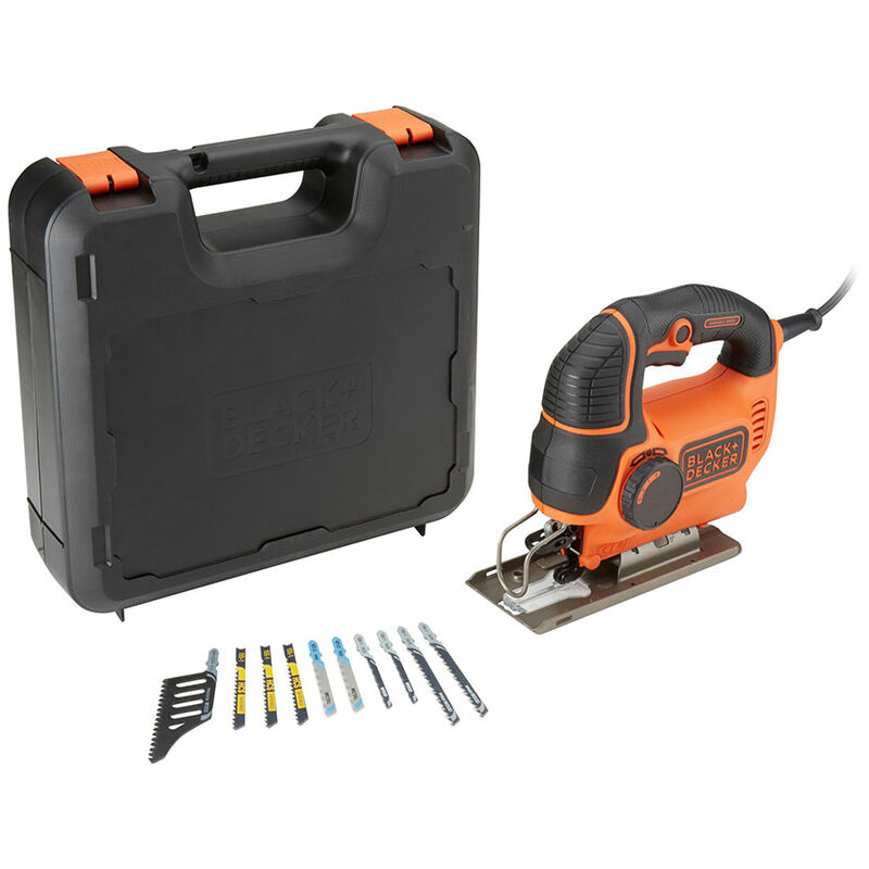 

*s.of* sierra vaiven pendular 620w con maletin y accesorios black +decker - Black+decker