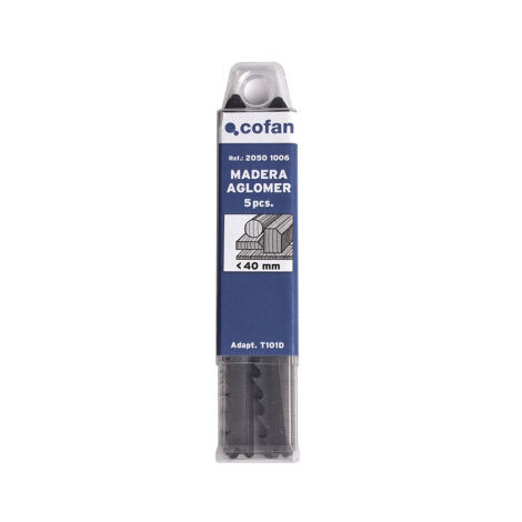 Sierras de calar para madera y aglomerados (5 piezas) 75 x 4-5.2mm T101D