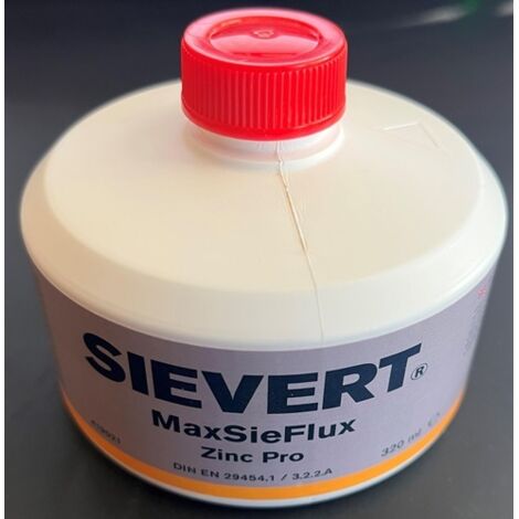 SIEVERT Lötwasser MaxSieFlux Zink Pro 320 ml für vorbewitterten Titanzink ( 4000872805 )