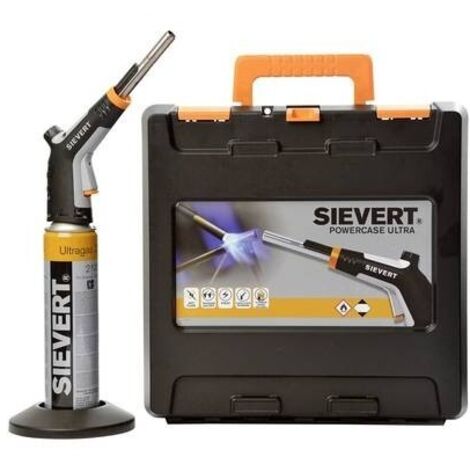 Sievert  Powercase Ultra Torcia per saldare 2100°C incl. bomboletta gas
