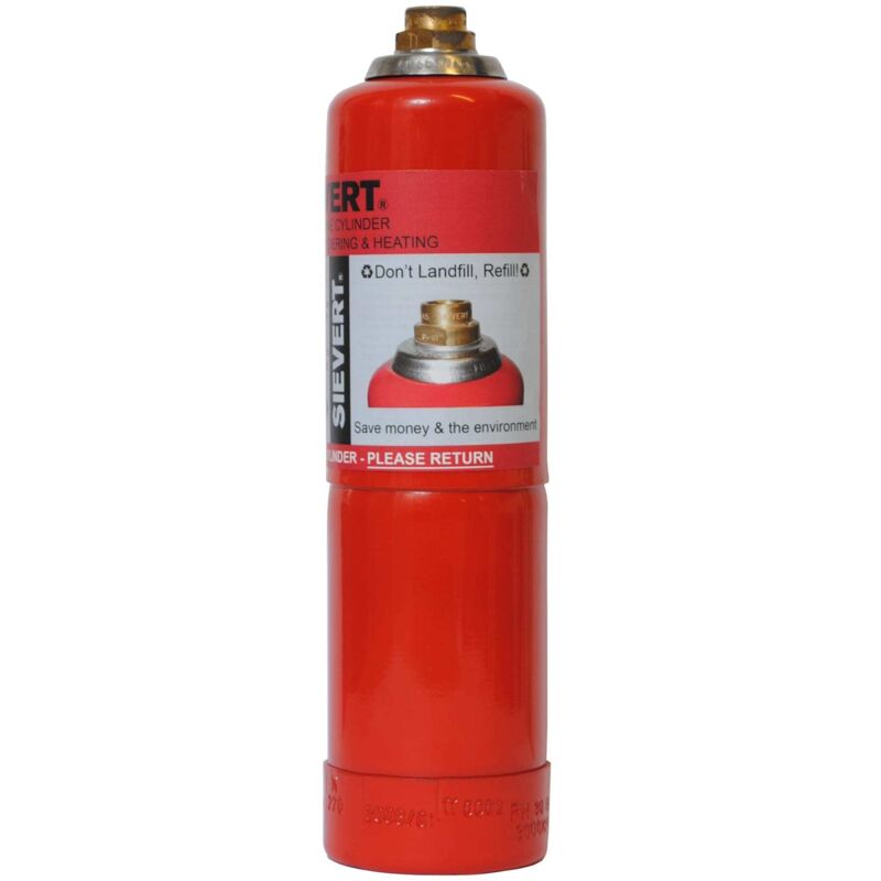 Sievert 340g Refillable Propane Gas Cylinder SIRP2000KN