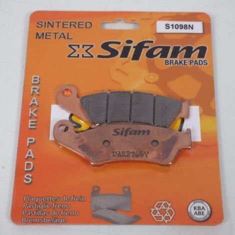 sifam bremsbelag für quad honda 450 trx r/er 2006 bis 2012 avg /