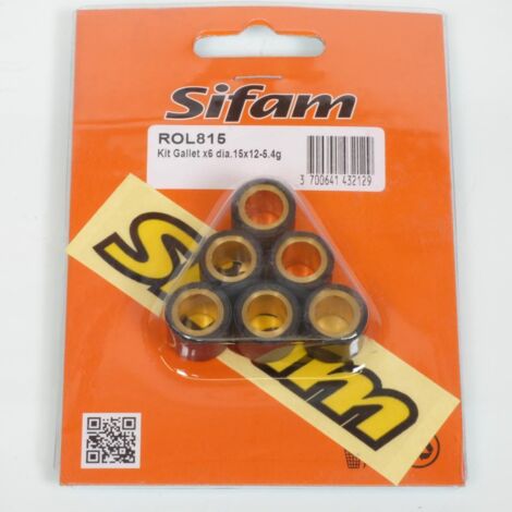 sifam variator roll roller für roller mbk 50 yq nitro 1997 bis