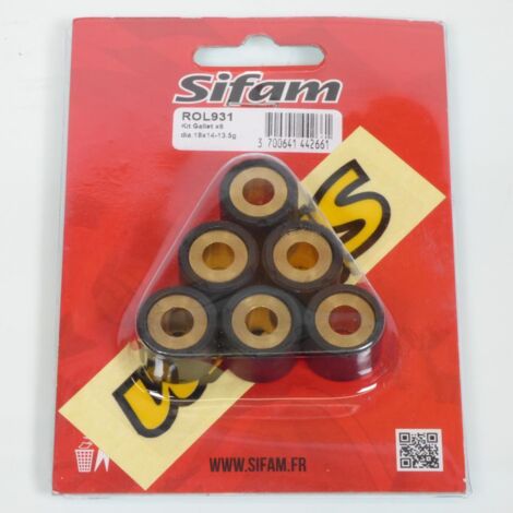 sifam variator roll roller für roller sym 125 fiddle ii s 2008