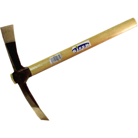 SIFER ALCOTANA 500 GR PALA HACHA MANGO DE MADERA P428H