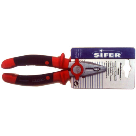 SIFER ALICATE UNIVERSAL 6 SATINADO E0111 PROFESIONAL
