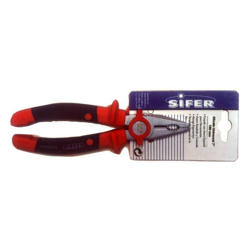 

sifer alicate universal 8 satinado e0111 profesional - Mibricotienda