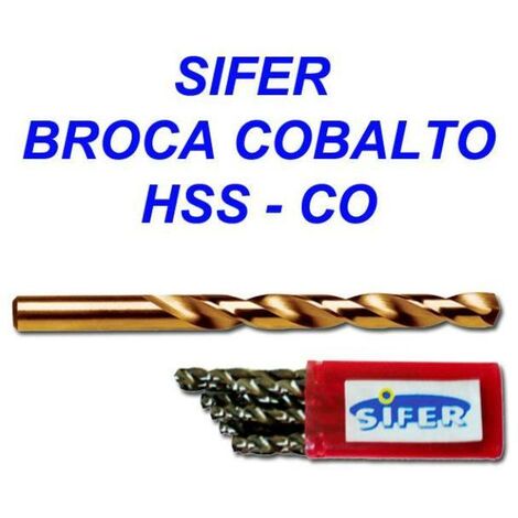sifer broca cobalto din 338 hss-co    1,50 (caja 10 unidades)