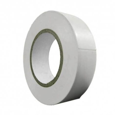 SIFER CINTA AISLANTE 10 MT x19 MM BLANCA ROLLO CA10B