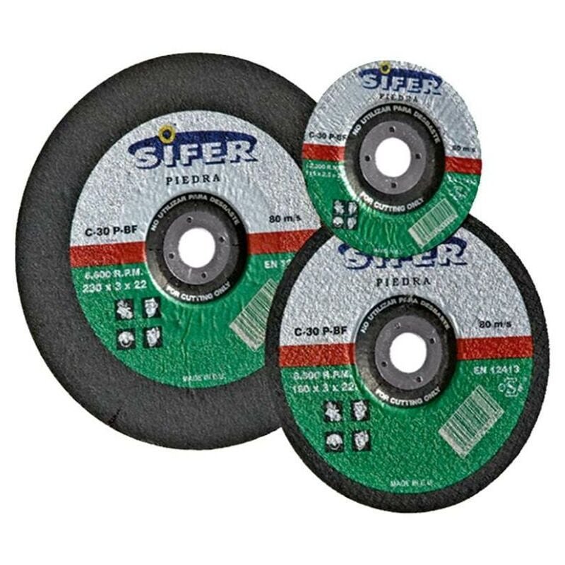 

sifer disco corte piedra 230x3,0x22 r135 - Mibricotienda