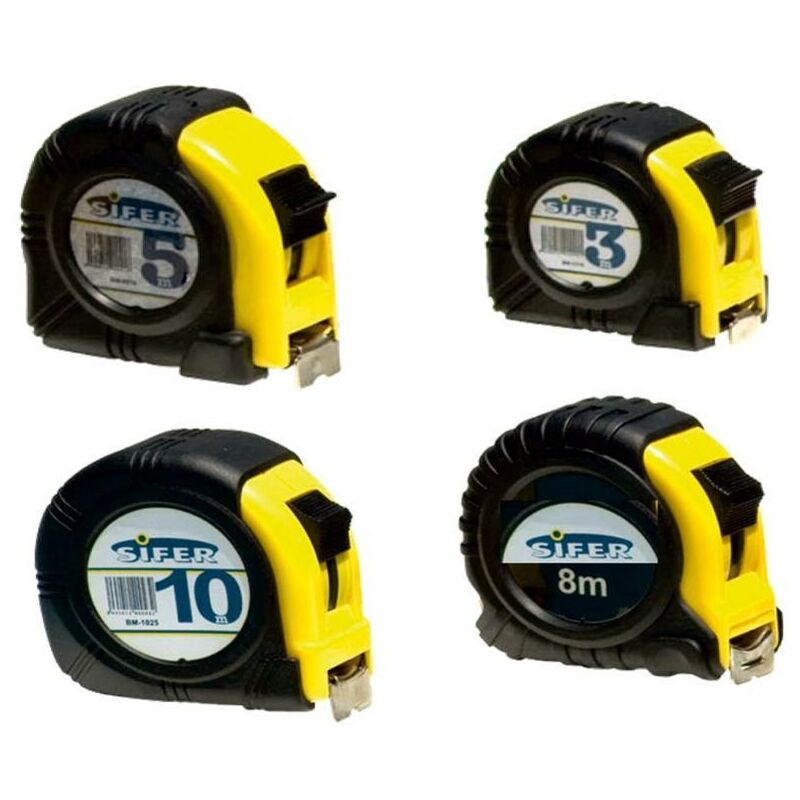

sifer flexometro forro caucho 10 mt x 25 mm bm 1025 - Mibricotienda
