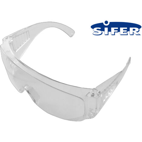 SIFER GAFA SEGURIDAD POLICARBONATO TRANSPARENTE AJUSTABLE SHS2006