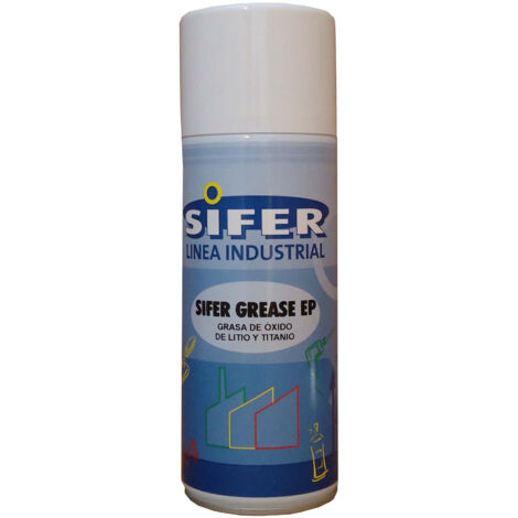 SIFER GRASSE EP SPRAY DE GRAISSE OXYDE DE LITHIUM TITANE 400 ML