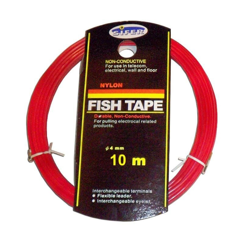 

sifer guia nylon macizo electricidad ø 4 mm x 10 mt 2310nl - Mibricotienda
